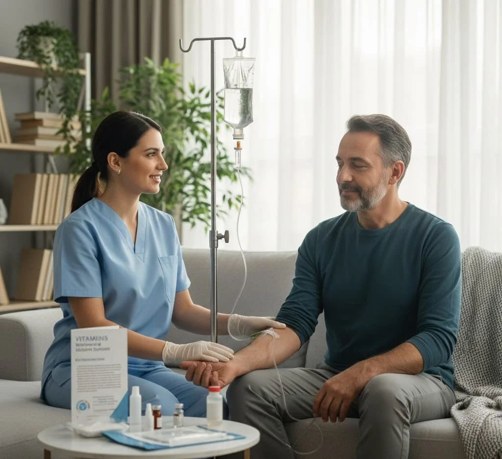 Evde Vitamin ve Glutatyon Serum Uygulamaları